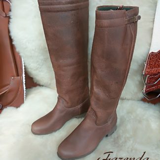 Bota de Trabajo Cuero Engrasado - Fazenda web