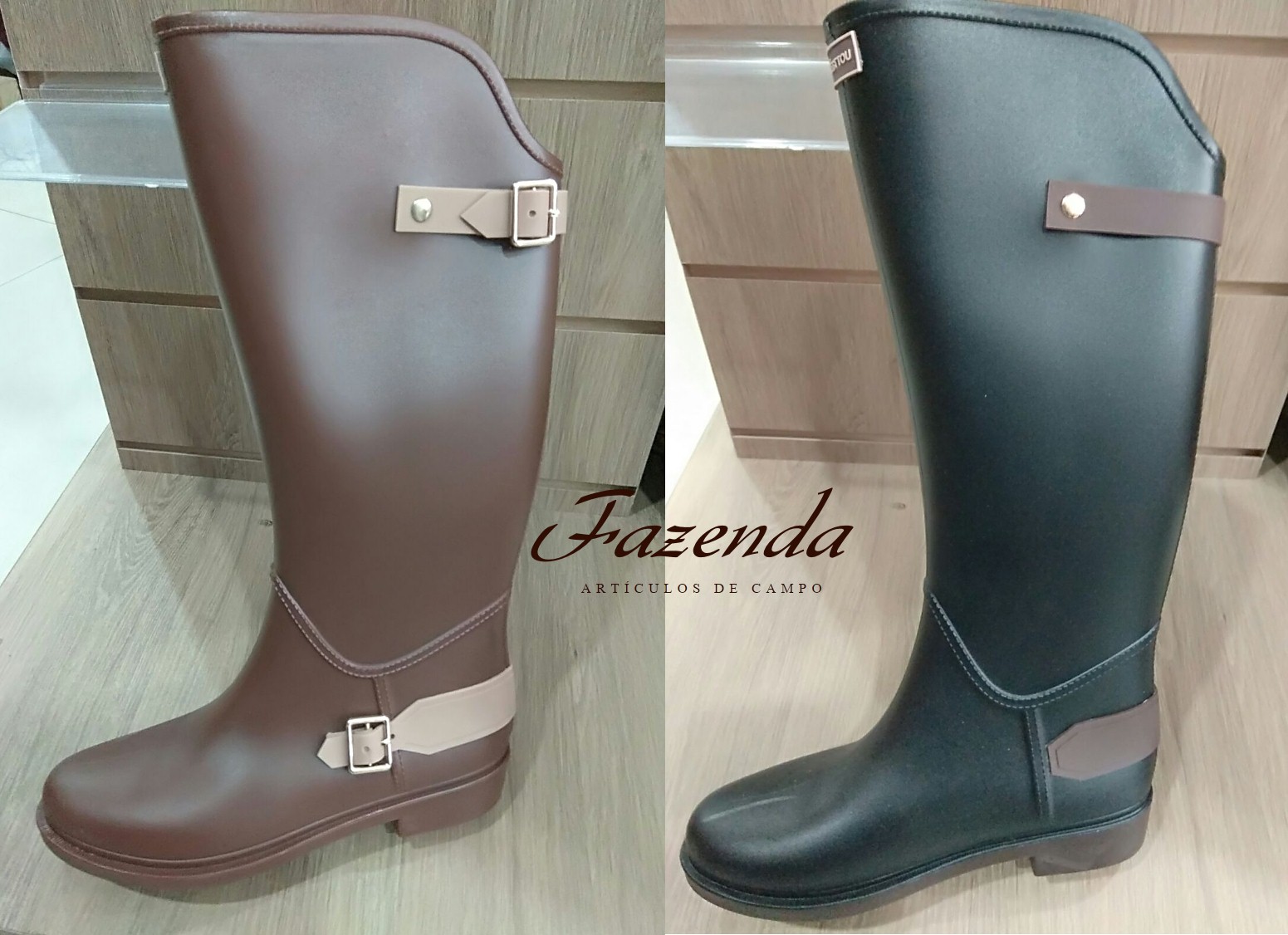 Bota de Equitación en Goma - Fazenda web