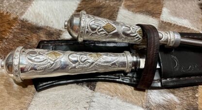 Cuchillo & Pincho Solingen Plata & Oro - Imagen 3