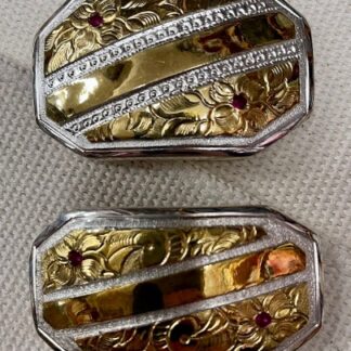 Hebillas Plata & Oro Para Cintos & Rastras