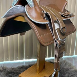 Recado Sirigote Mineiro - Freno de Oro Marrón