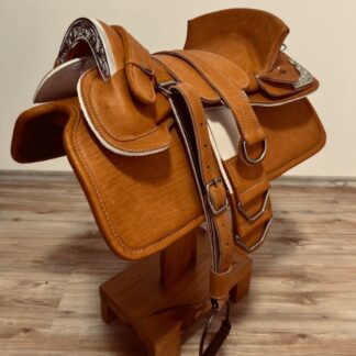 Recado Sirigote Mineiro - Freno de Oro Cuero Graso