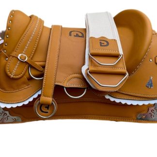 Recado Completo Freno De Oro Tipo Sirigote Ocre